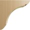Ekena Millwork 1 3/4"W x 6"D x 6"H Small Olympic Wood Bracket, Cherry BKTW01X06X06OLCH - alternate 2